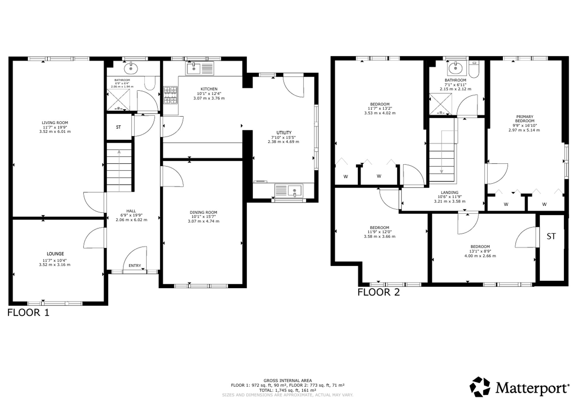 18 Blackwood Road, Glasgow floorplan