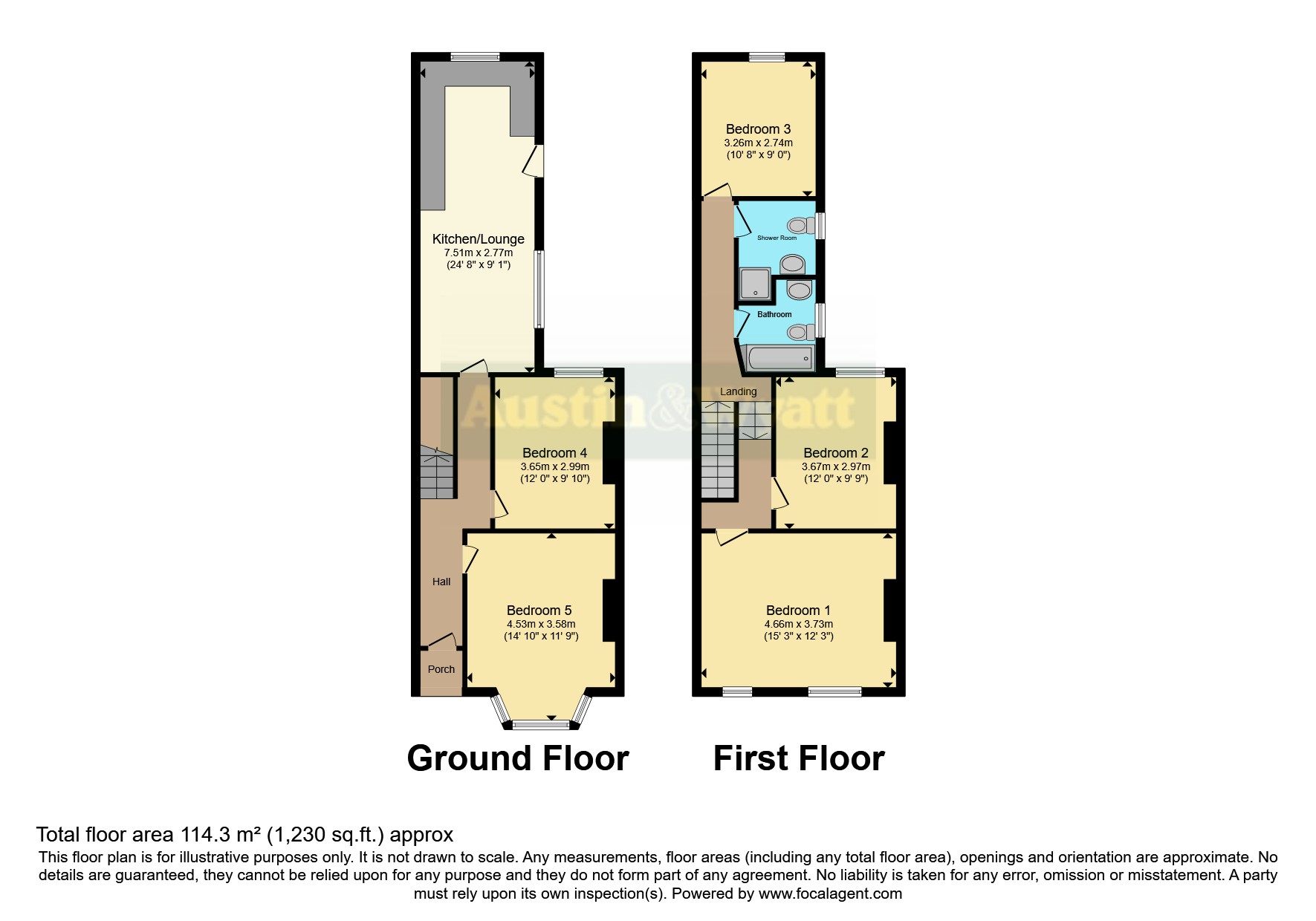 67, Southampton floorplan