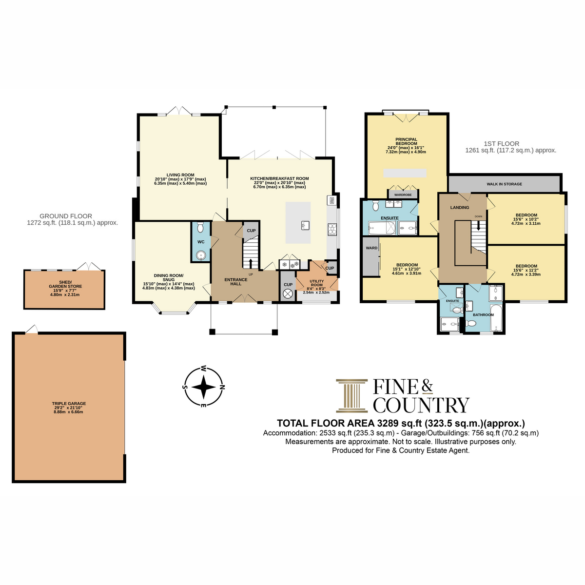 2, Cuckoo Close, Yaxley floorplan