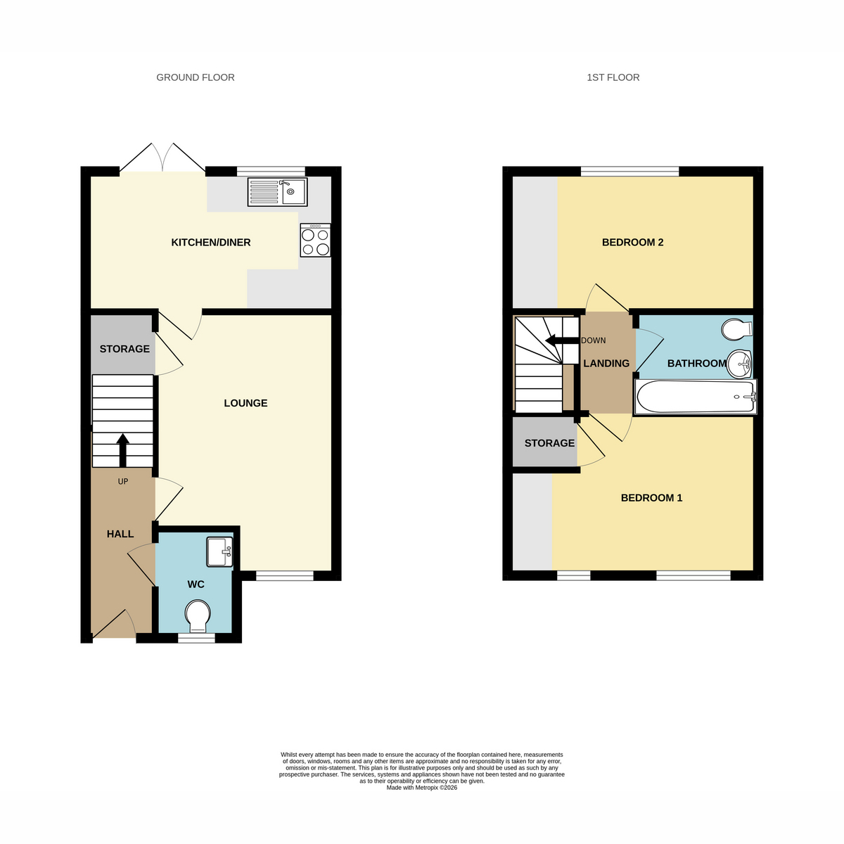 29, Ffordd Y Coetir, LLanilid floorplan