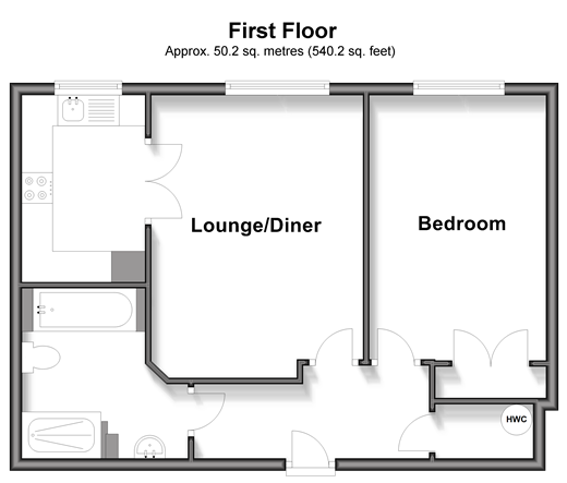 Grange Road, Uckfield floorplan