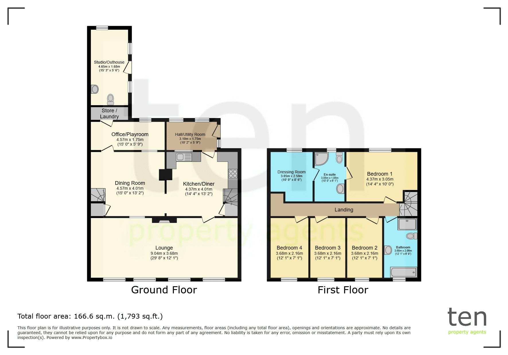5, Station Lane, St. Neots floorplan