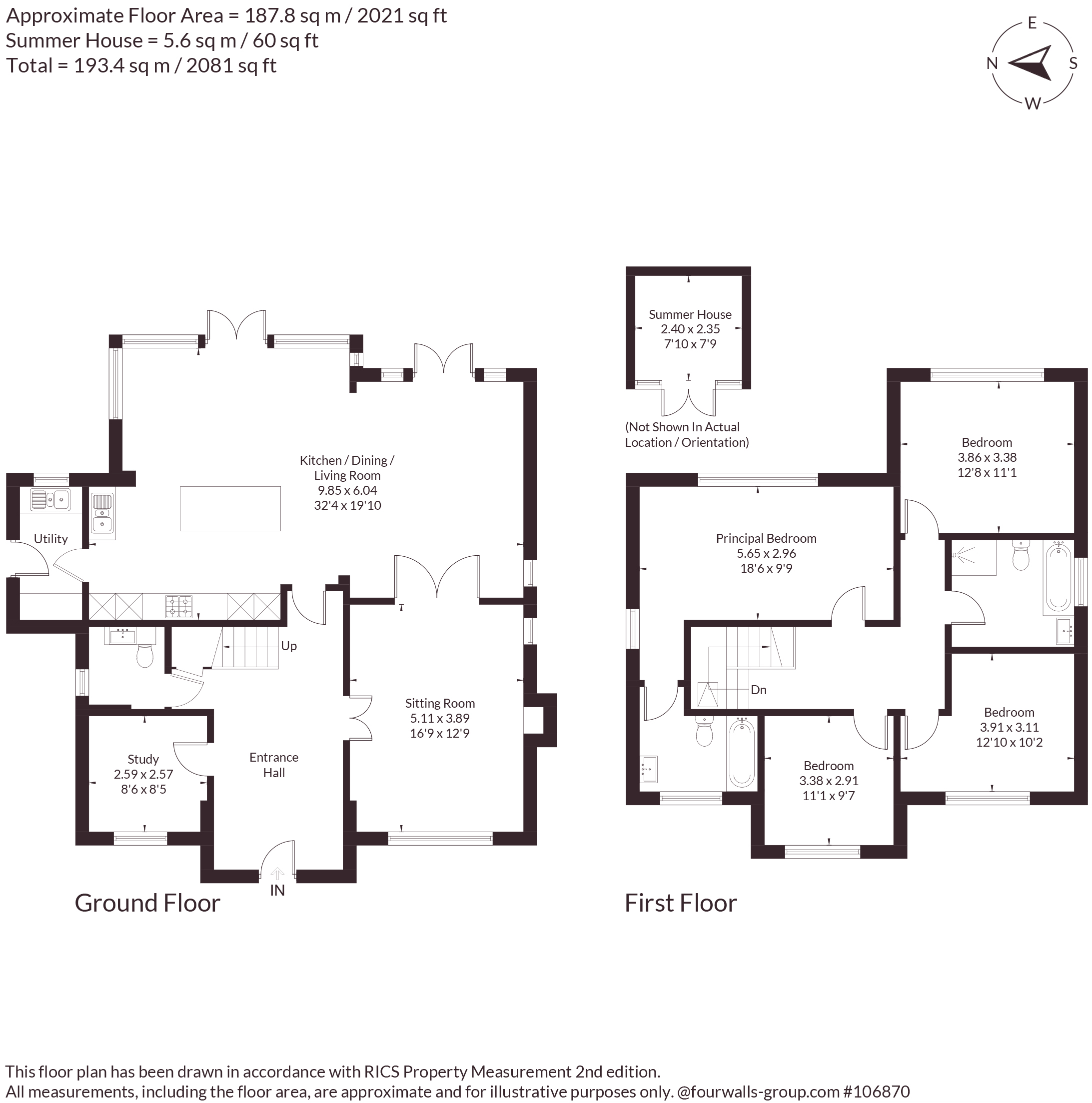 Maple House,, Lower Gustard Wood, Wheathampstead floorplan