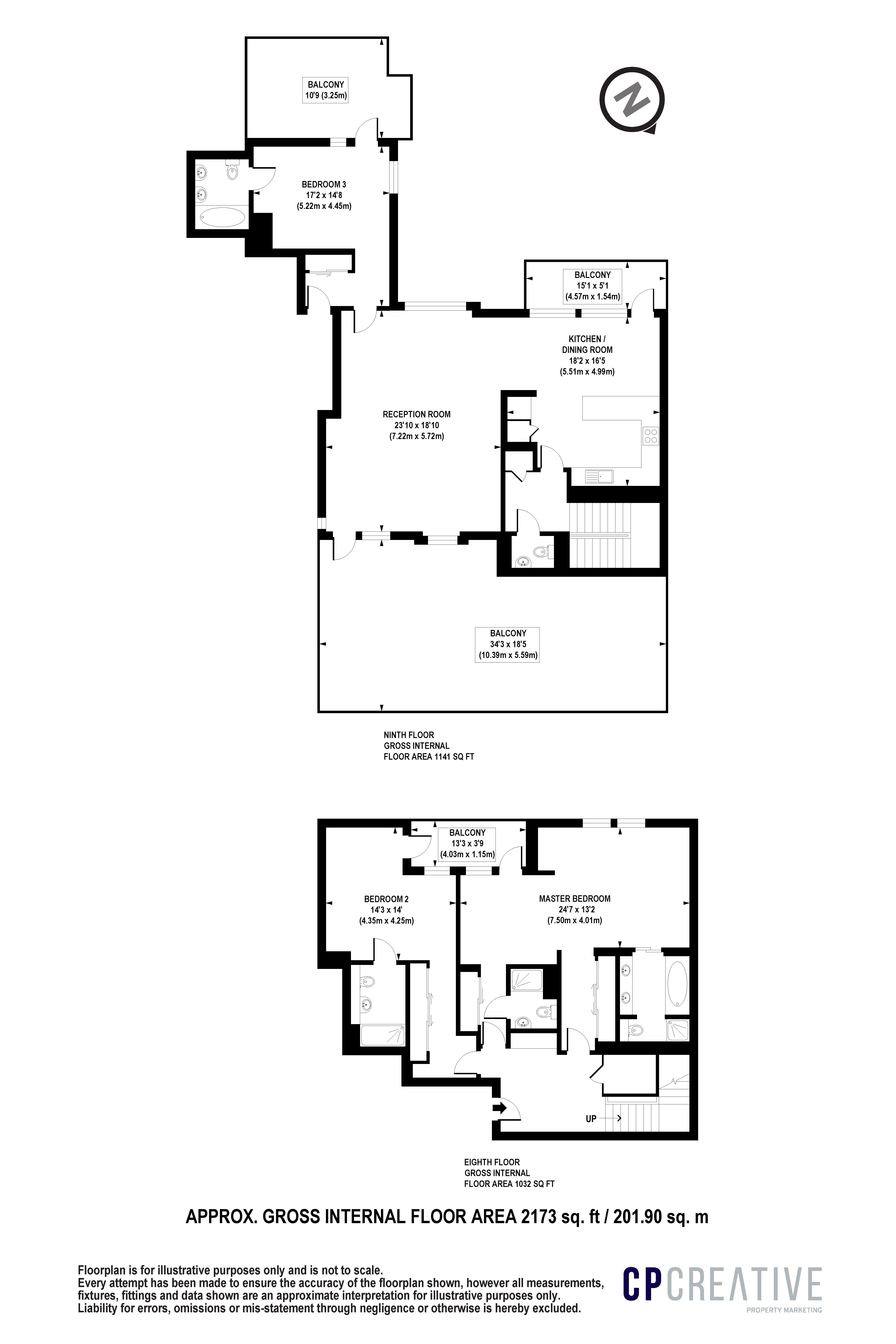 4 Bedrooms Flat to rent in Baker Street, London NW1