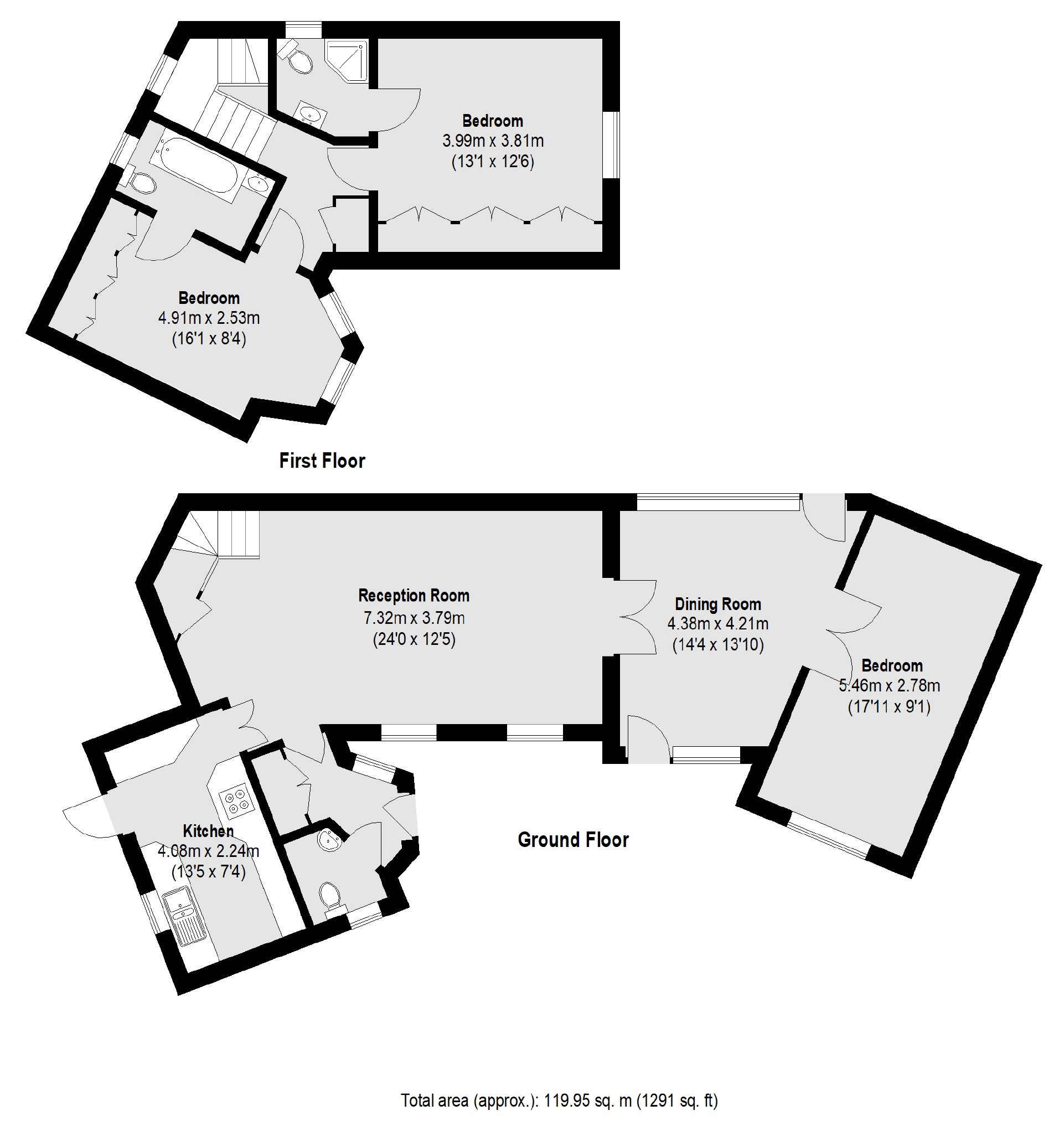 High Street, Hampton TW12, 3 bedroom detached house for sale 64538374