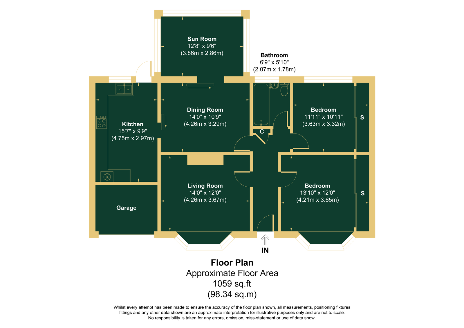 19, Oakland Avenue, Barnstaple floorplan