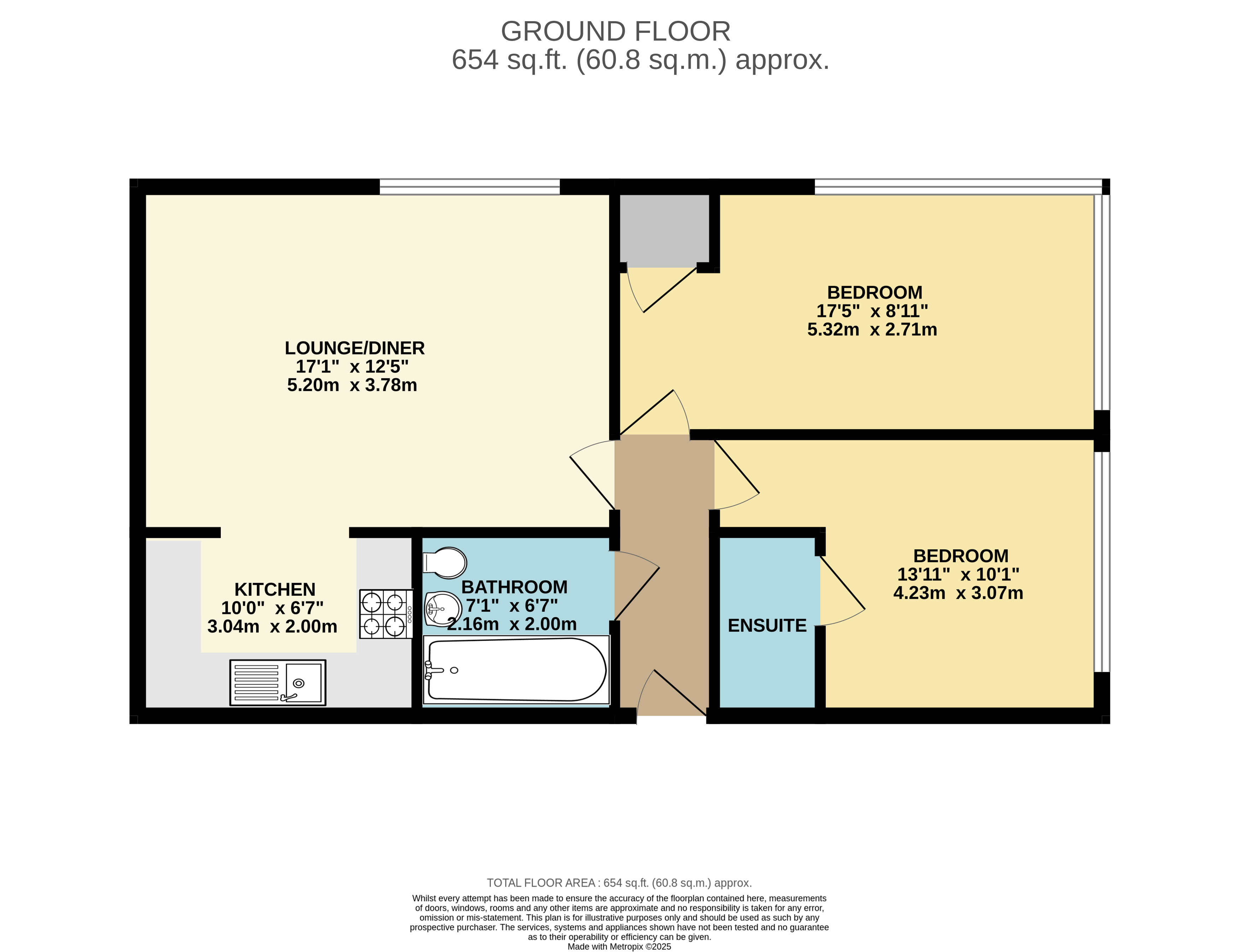 Flat 5, Charter House, 426, Avebury Boulevard, Milton Keynes floorplan