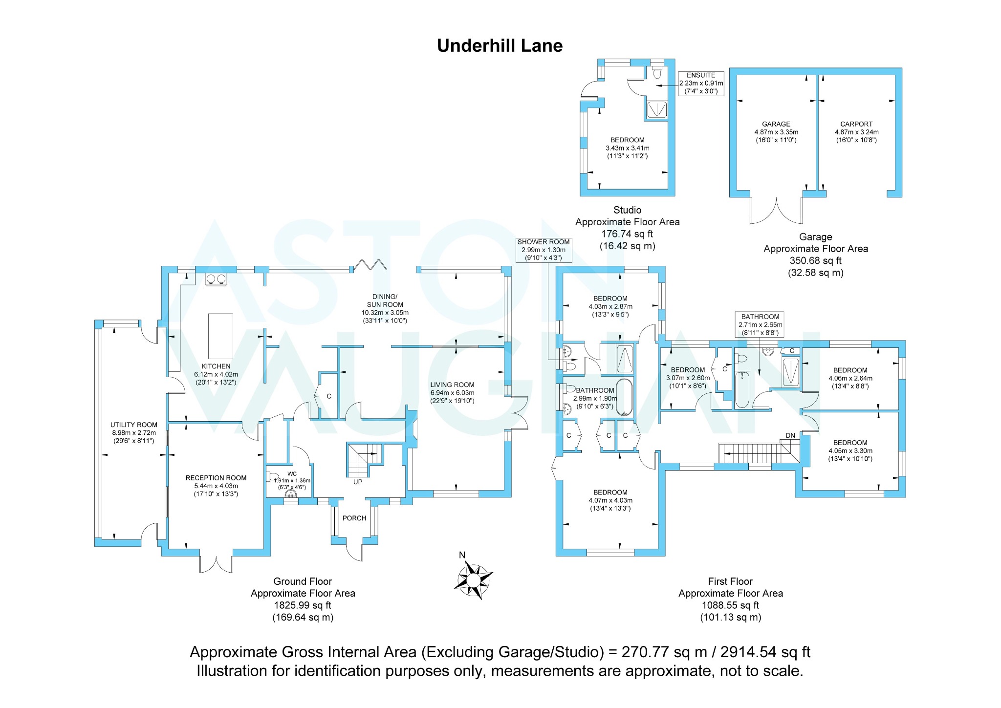 Clayes, Underhill Lane, Hassocks floorplan