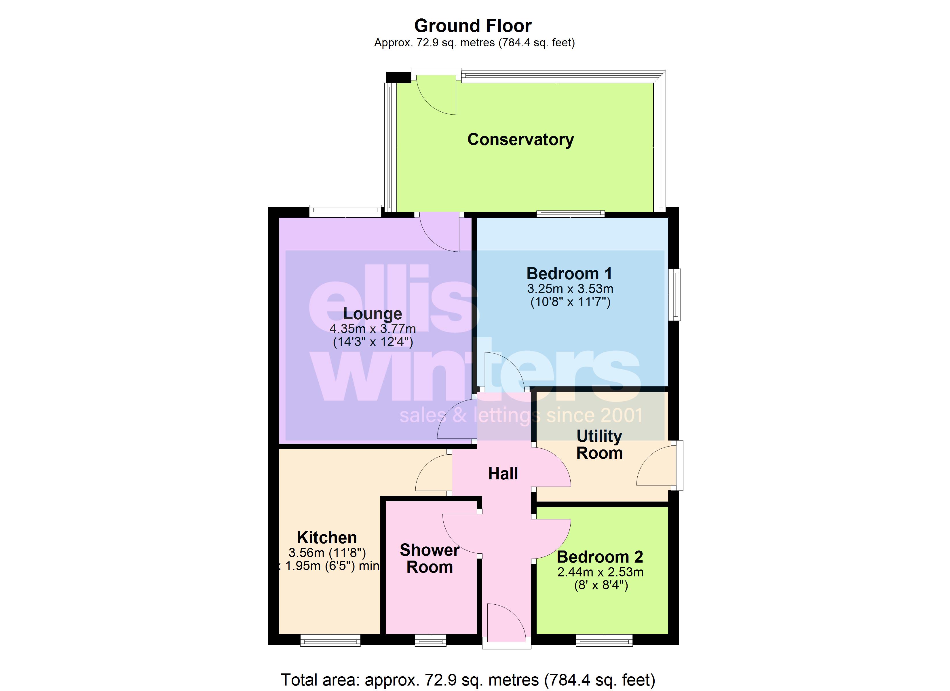 14, Papworth Road, March floorplan