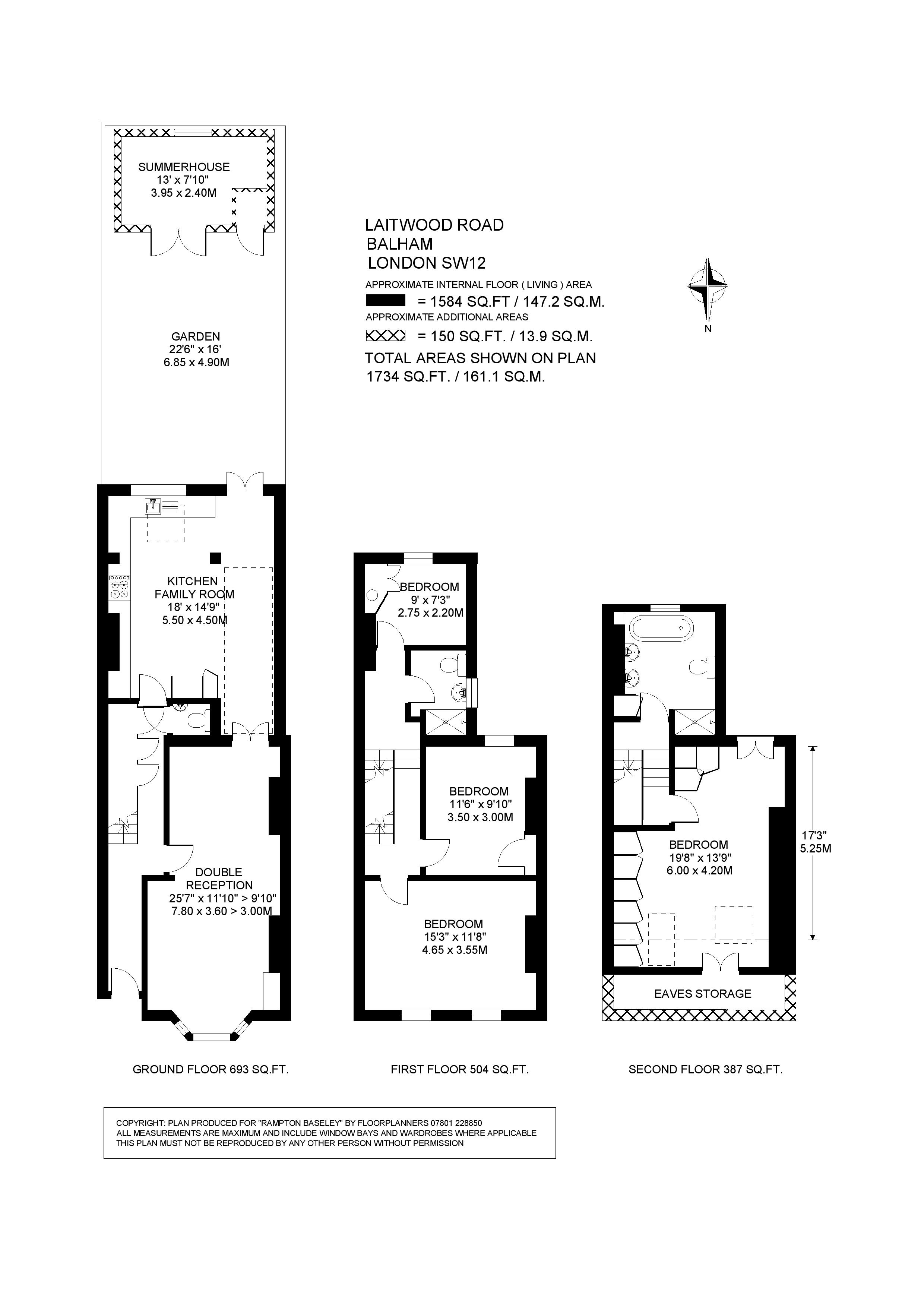 Laitwood Road, SW12 floorplan