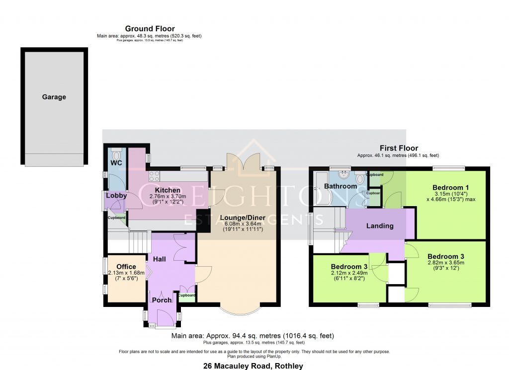 26, Macaulay Road, Leiceester floorplan