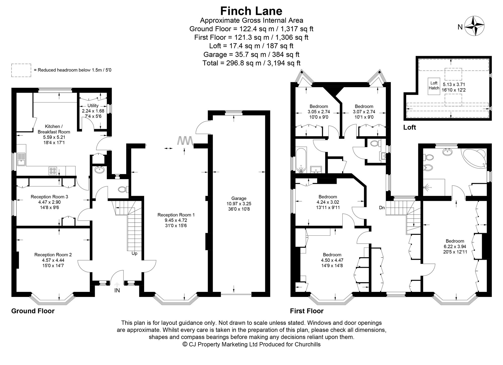 25 Finch Lane, Bushey floorplan