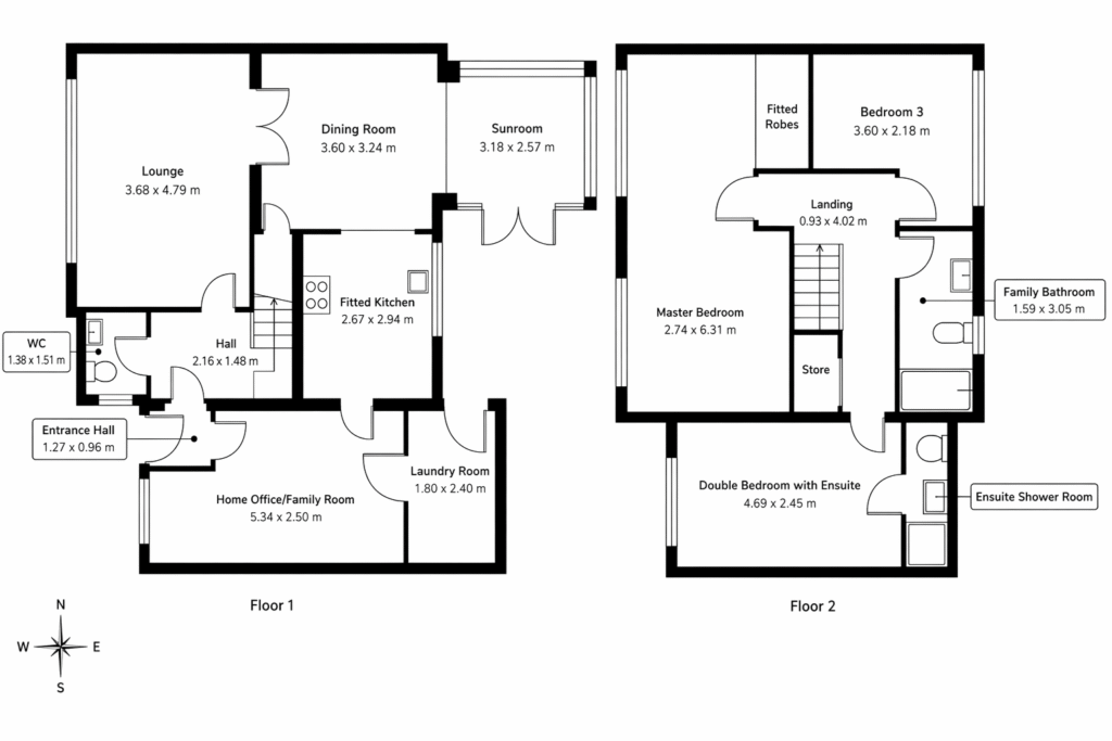 9, Ventnor Road, Rossendale floorplan