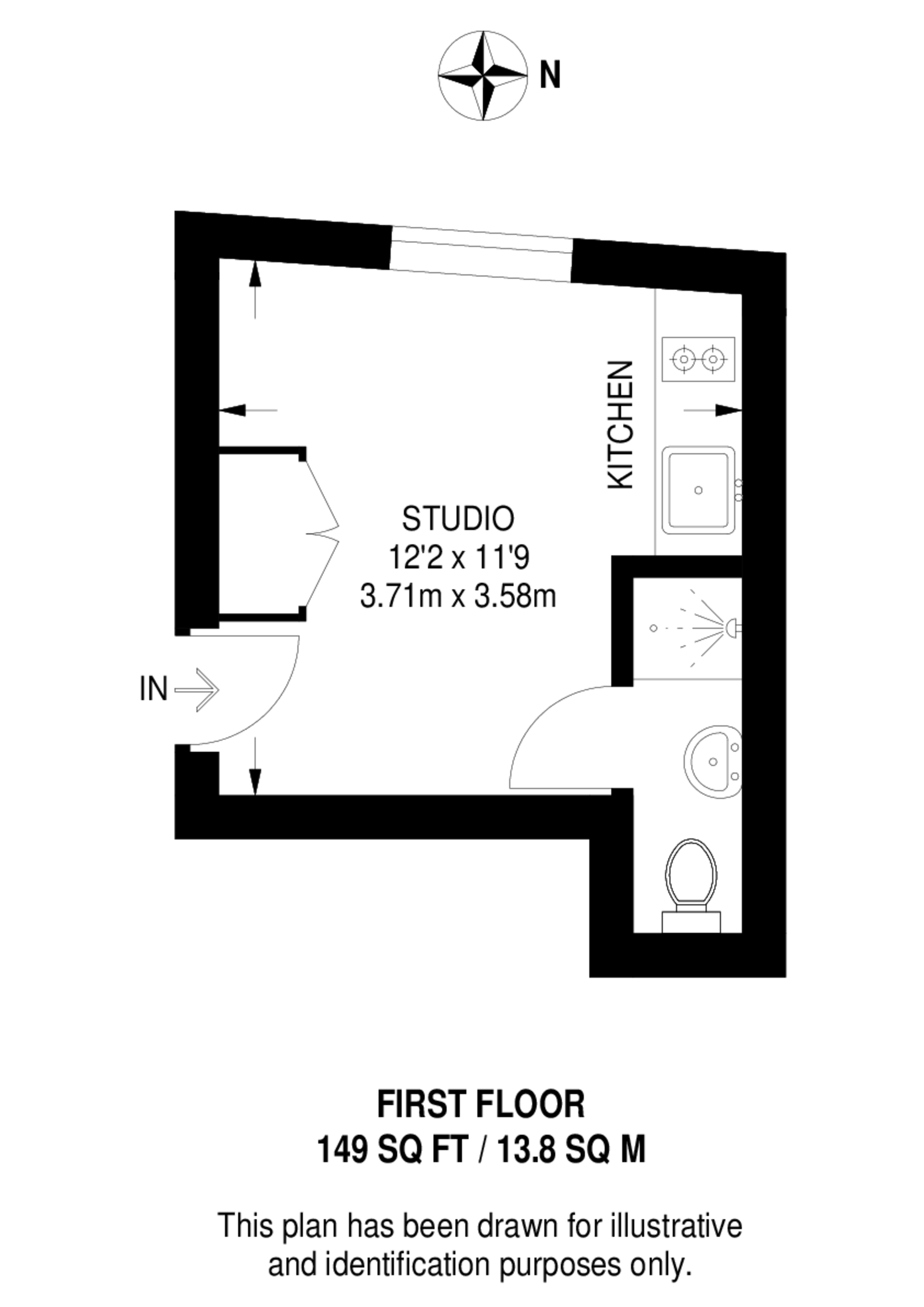 Bodney Road, Hackney floorplan