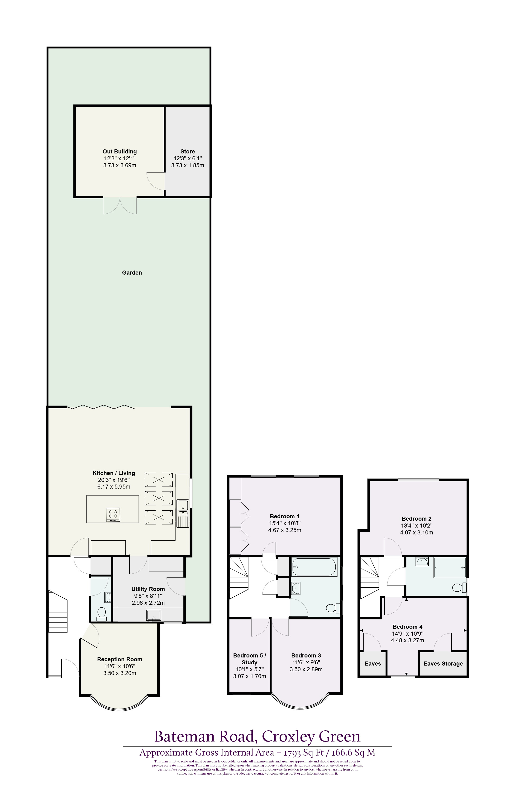 54, Bateman Road, Rickmansworth floorplan