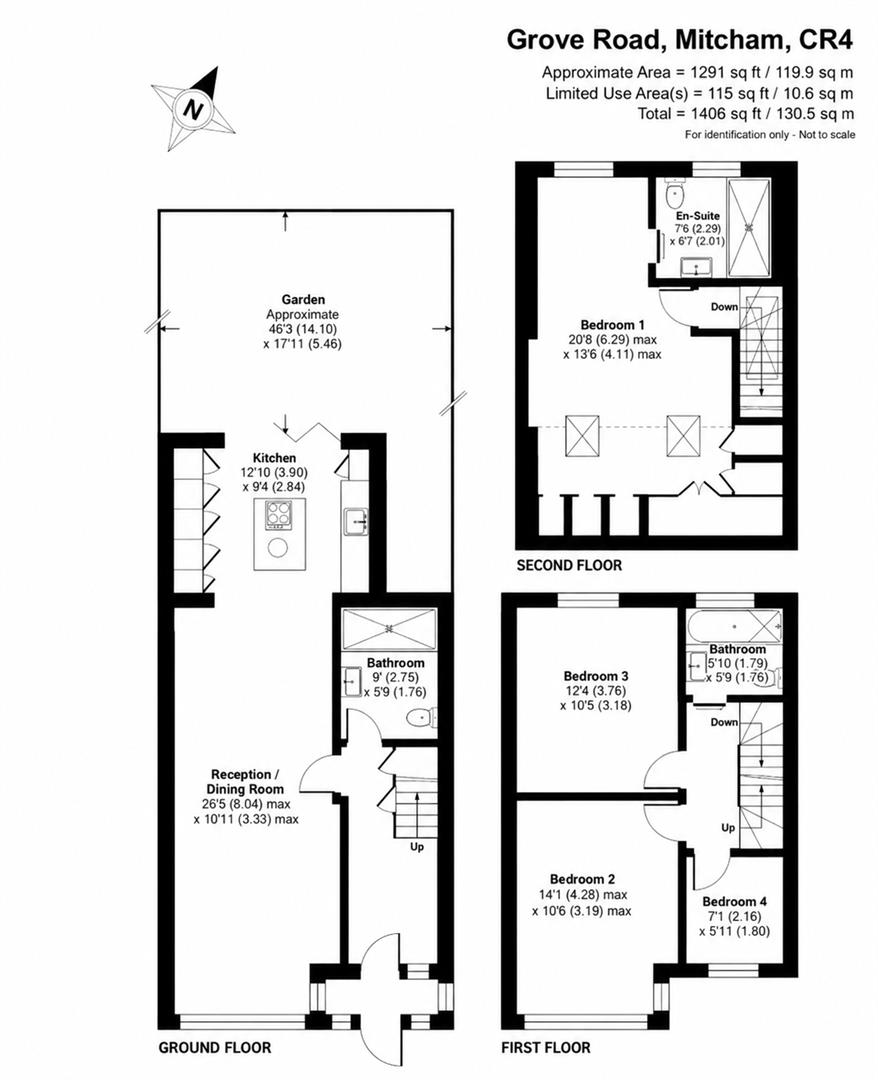 Grove Road, Mitcham floorplan