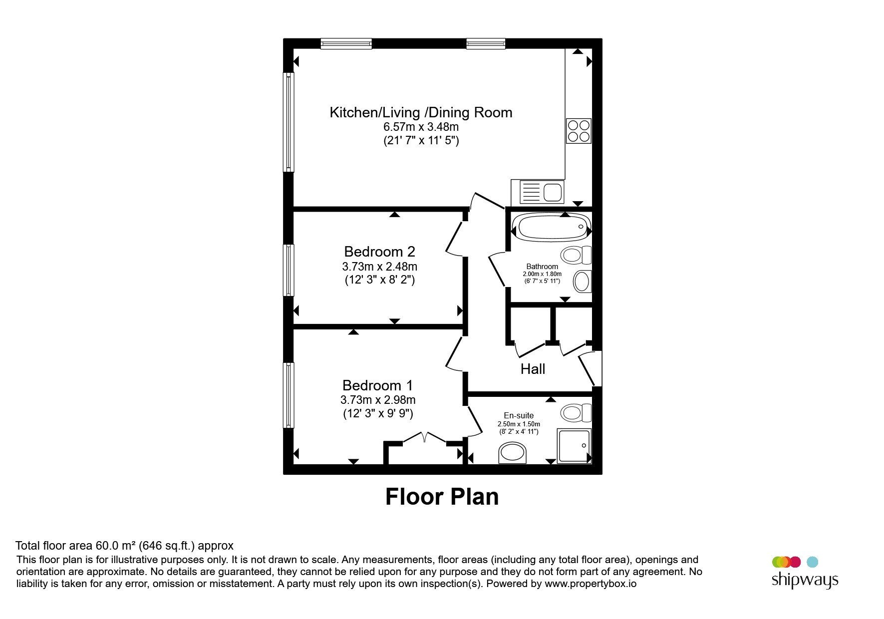 Horseshoe Crescent, Great Barr, Birmingham floorplan