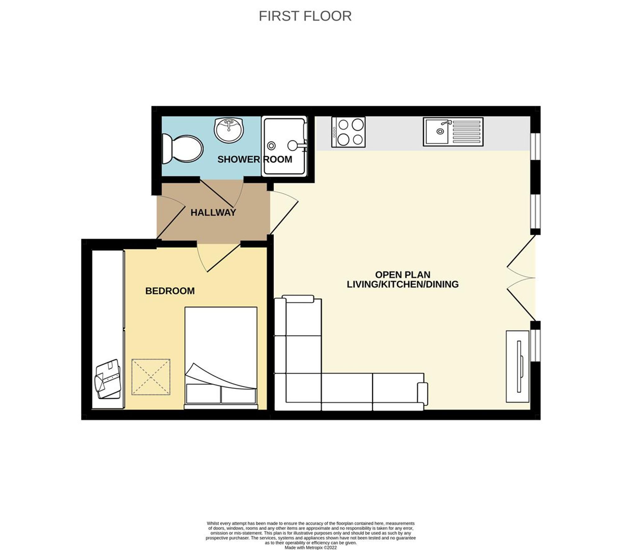 Apt 5, Scalby View Apartments, Scarborough floorplan