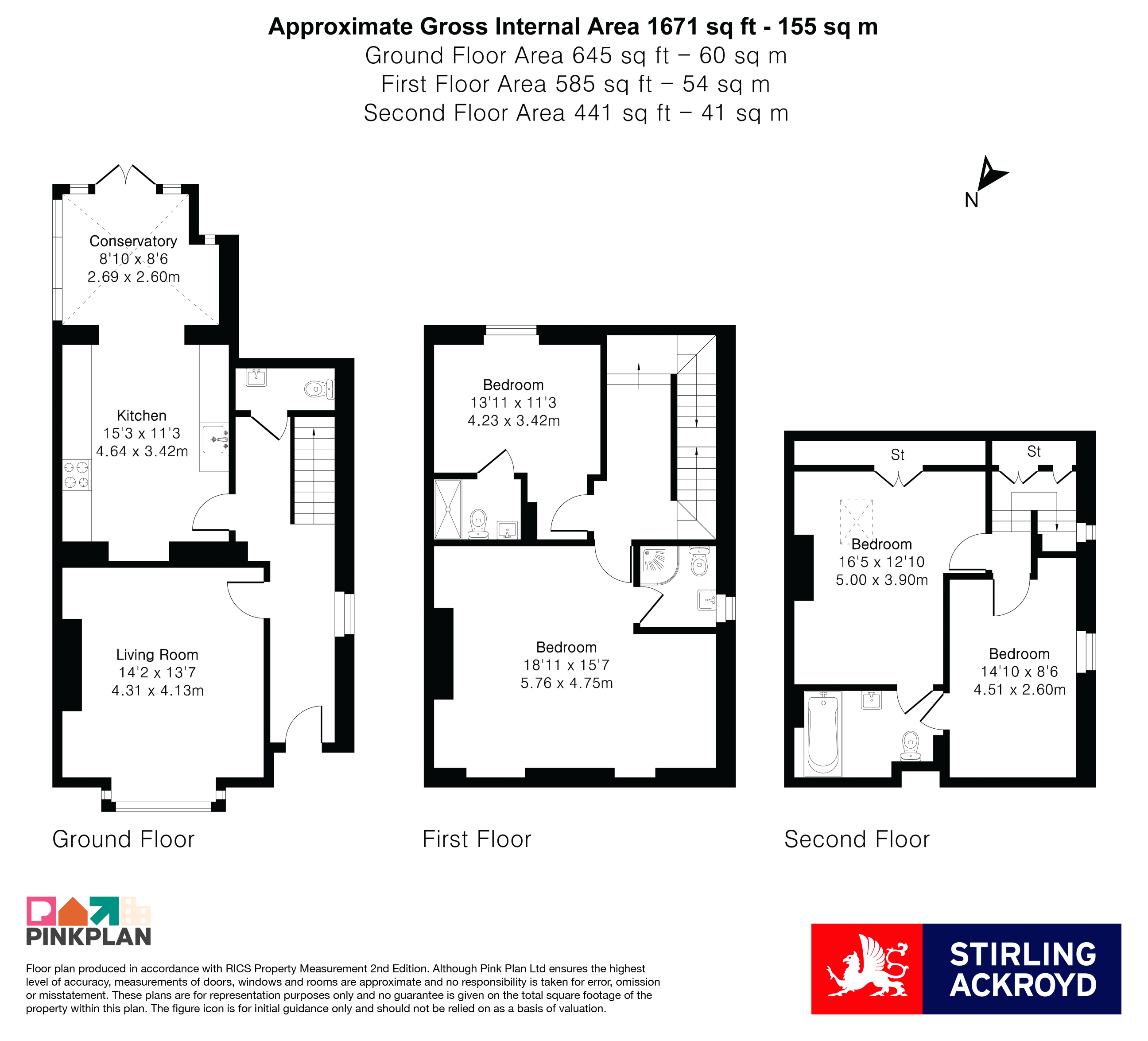 75, Gresham Road, Surrey floorplan