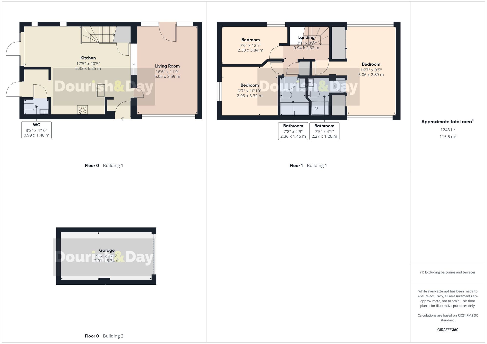 4 Old Hall Court, Stafford floorplan