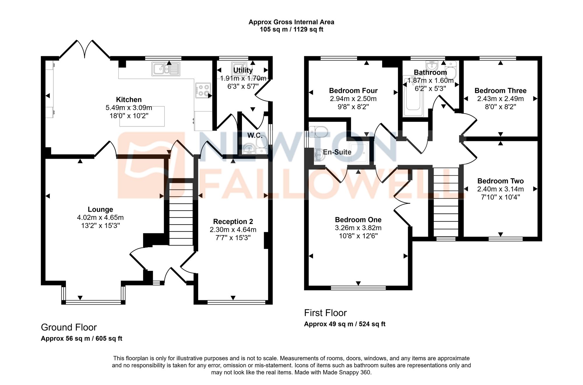 41 Thornton Park Avenue, Telford floorplan