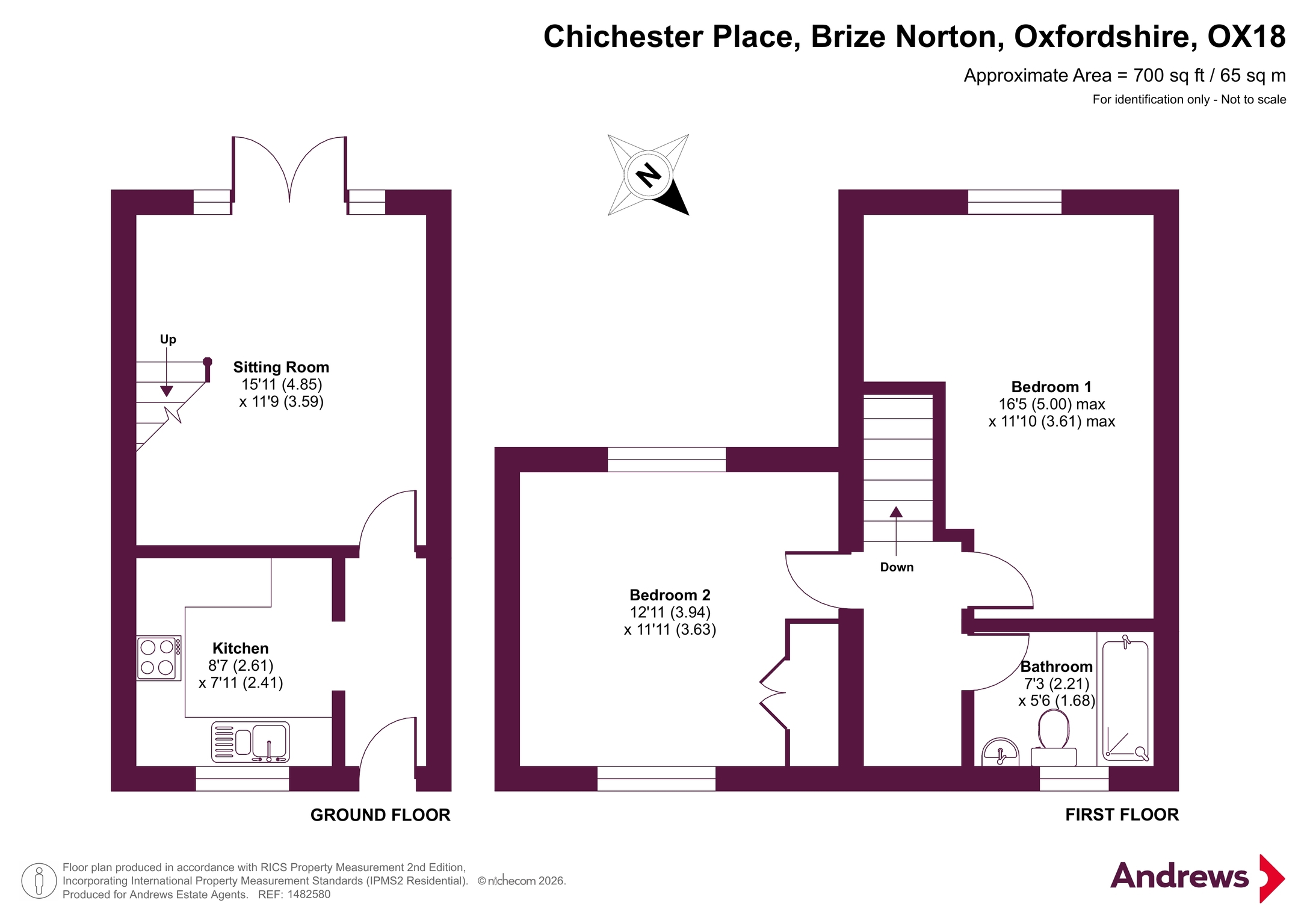4, Chichester Place, Oxfordshire floorplan