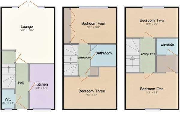 4 Bedrooms Terraced house for sale in Haven Street, Broughton, Milton Keynes MK10