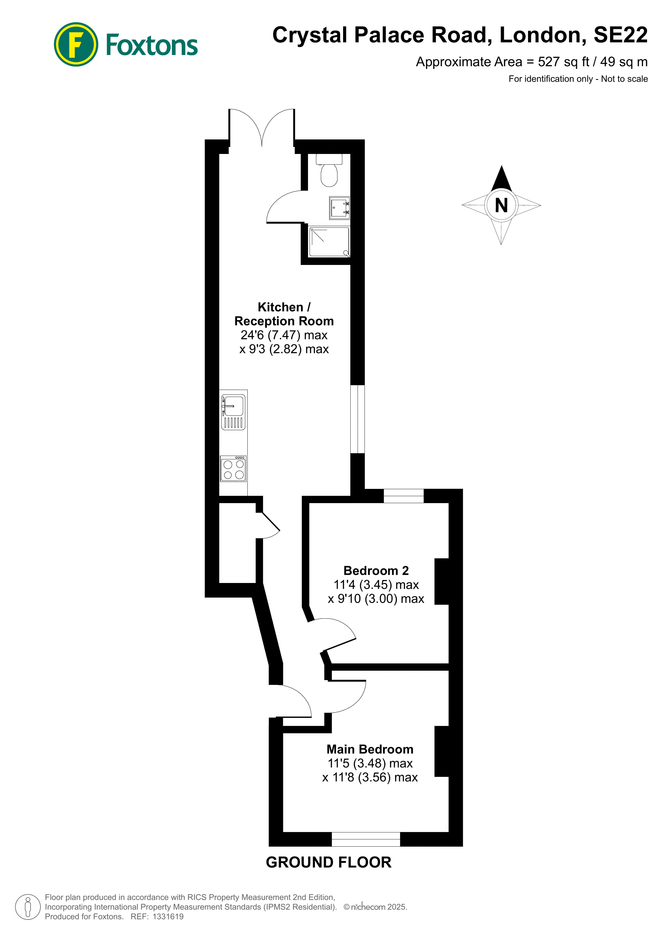 Crystal Palace Road, East Dulwich floorplan