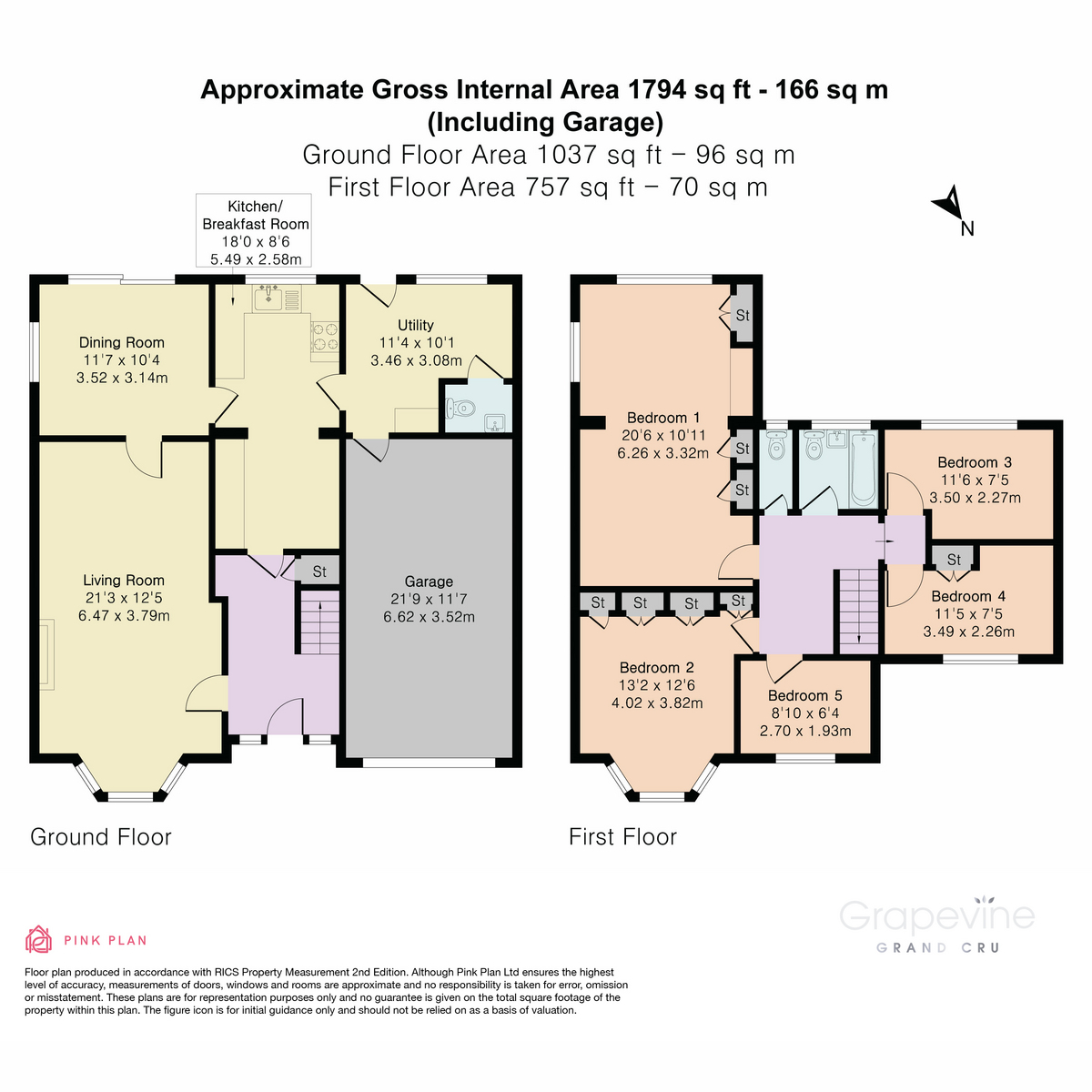 7, Park Lane, Reading floorplan