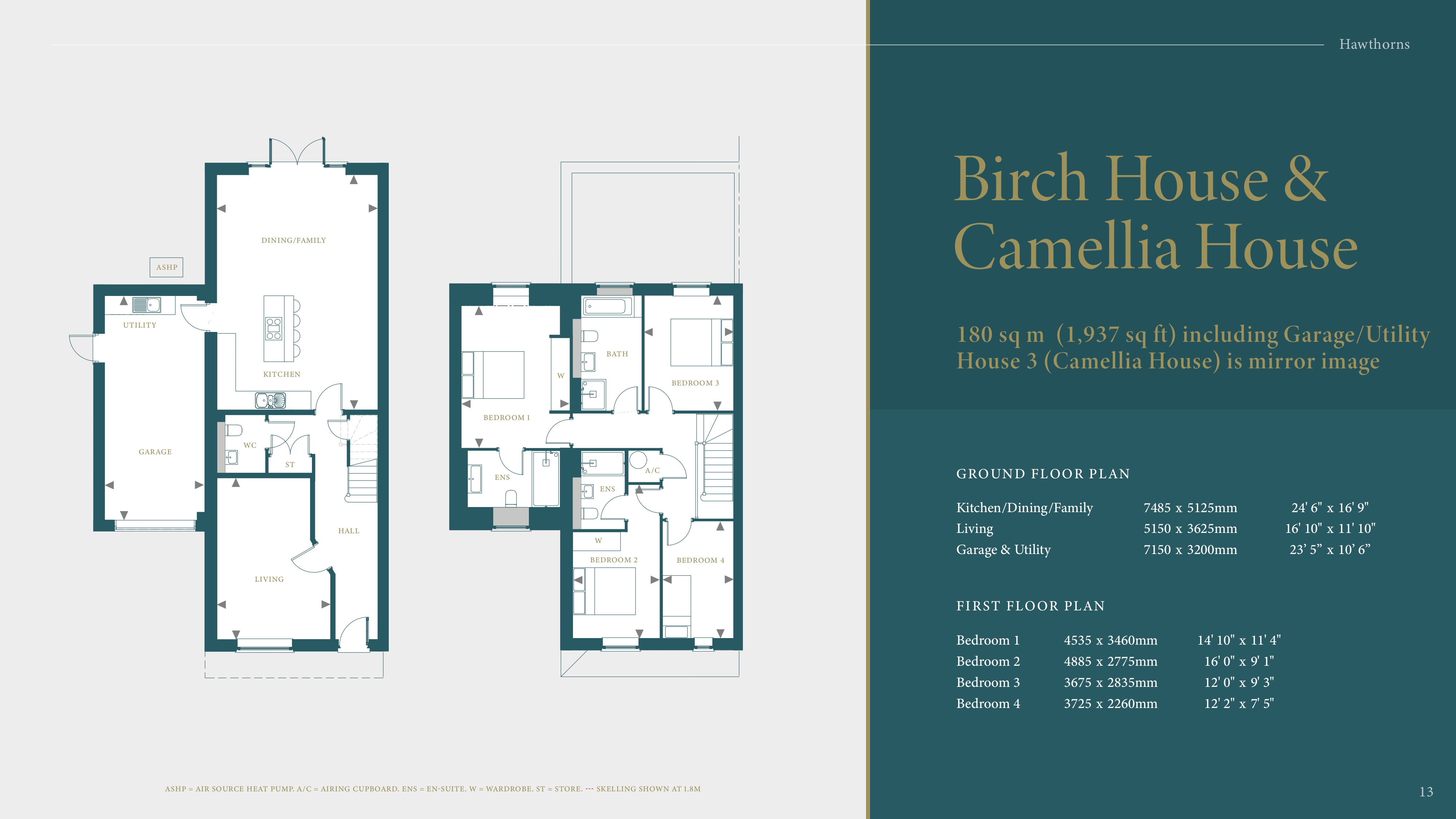 Birch House,, Hawthorns, Penn floorplan