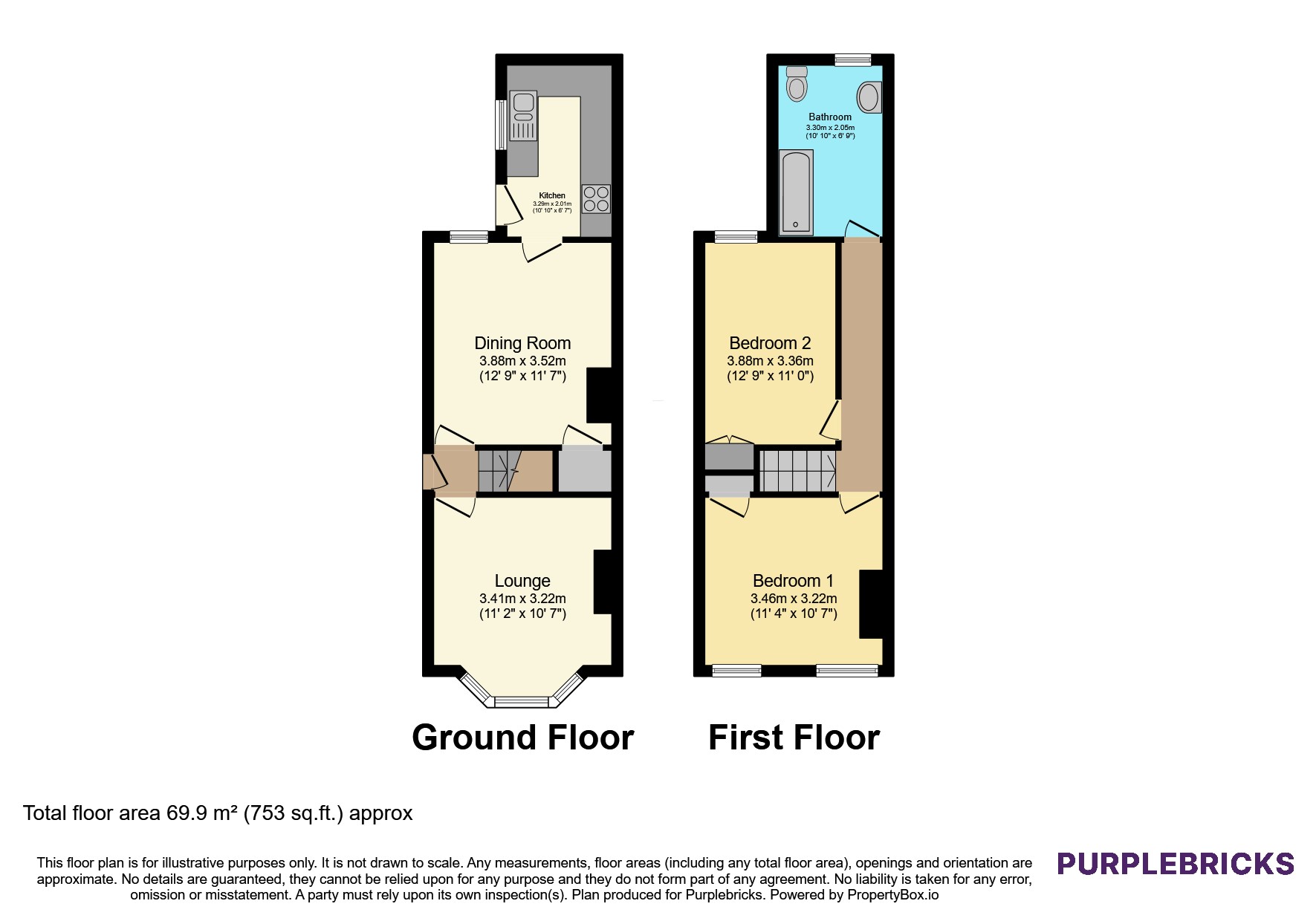 47, Horton Street, Lincoln floorplan