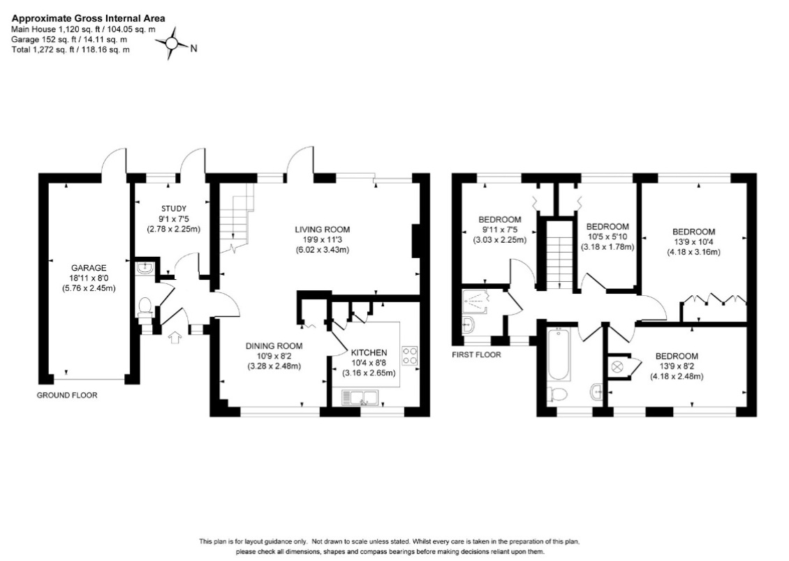 6, Ashley Way, Surrey floorplan