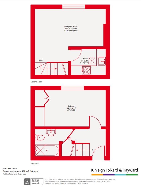 Flat 6, 188, West Hill, London floorplan