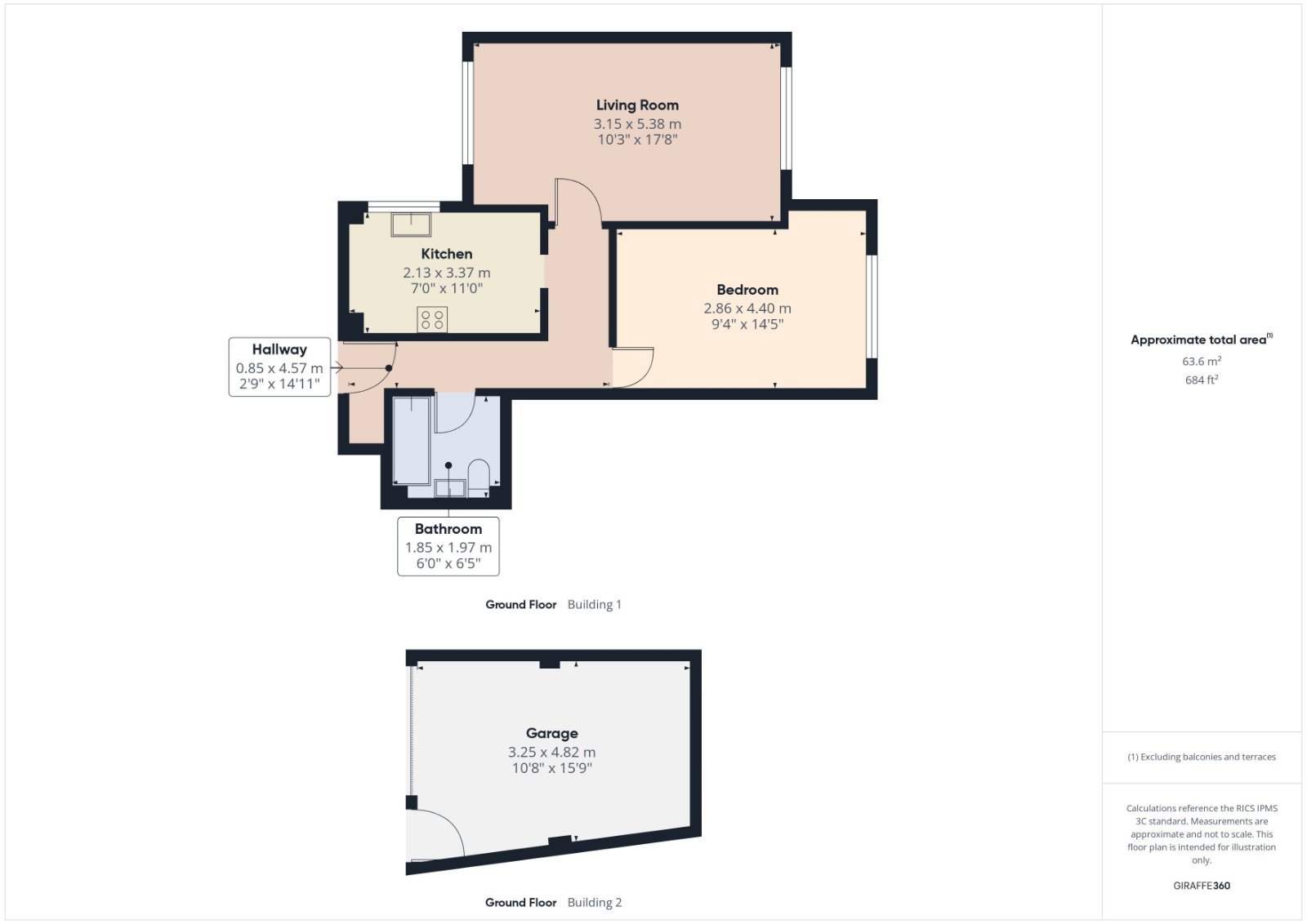 6 Matthew Court,, Cumberland Road, Surrey floorplan