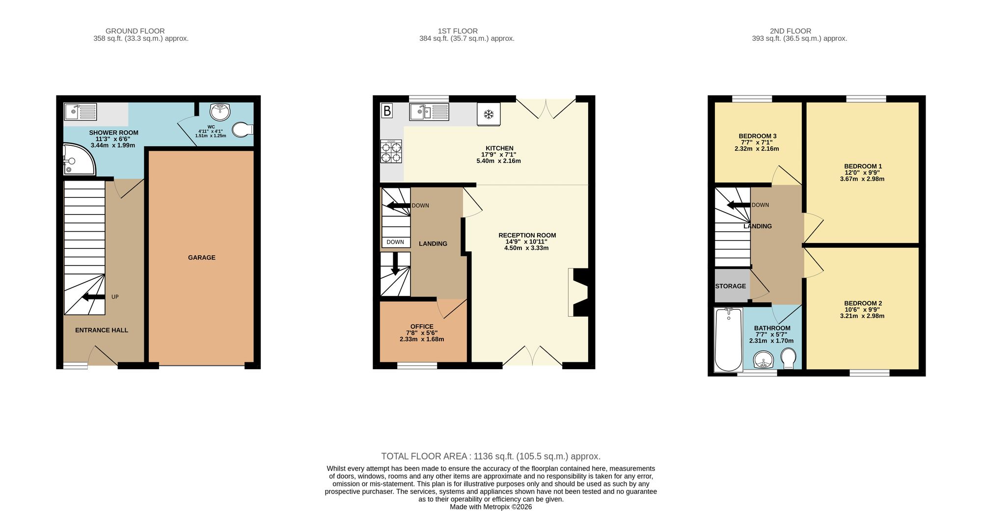 2 Baptist Place, Newport floorplan