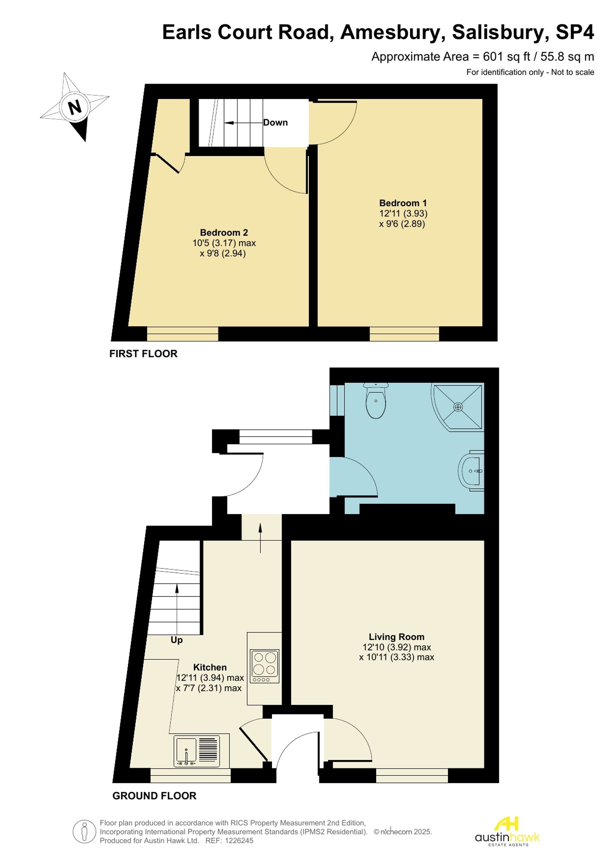 11 Earls Court Road, Salisbury floorplan