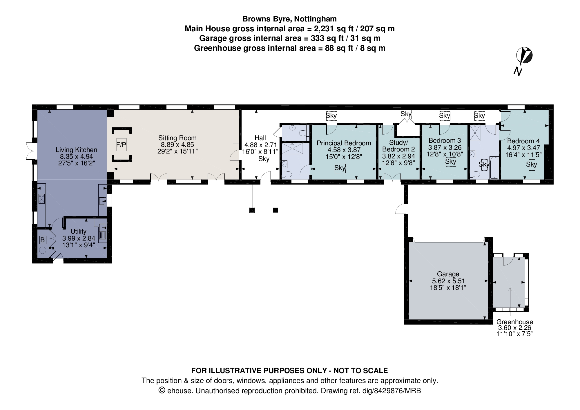 Browns Byre,, Browns Lane, Nottingham floorplan