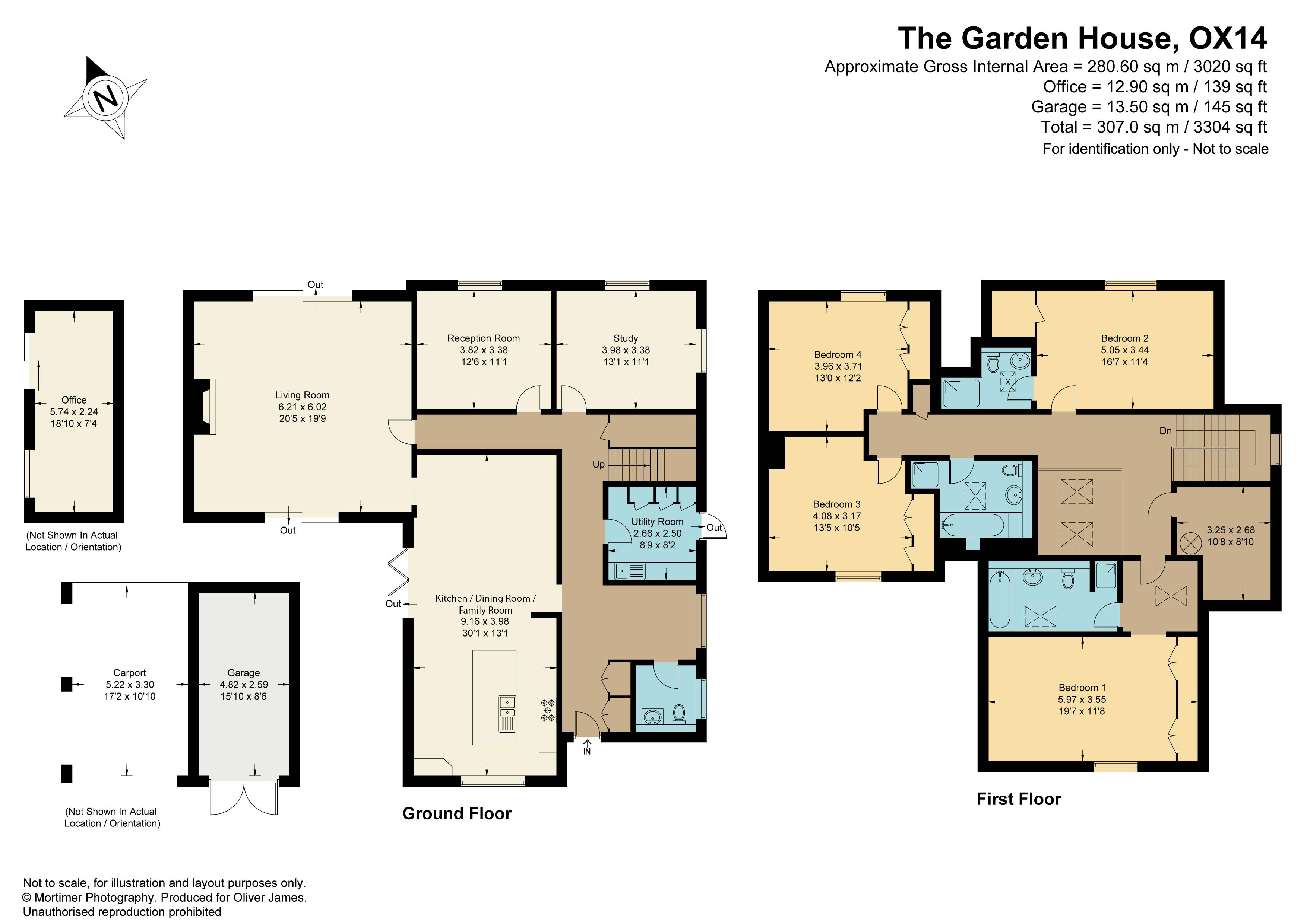 The Garden House, Old Wallingford Way, Abingdon floorplan