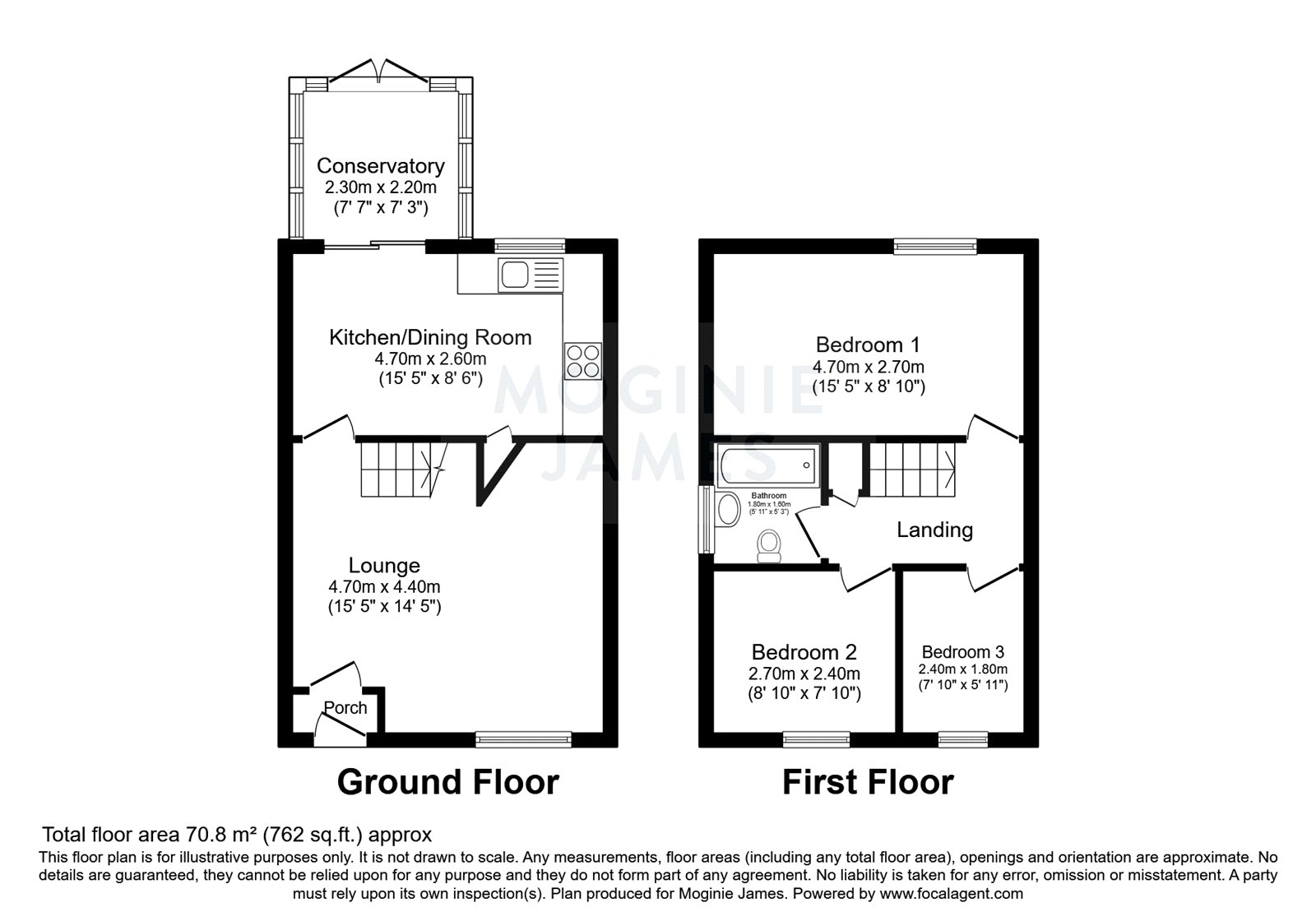 21, Lovage Close, Cardiff floorplan