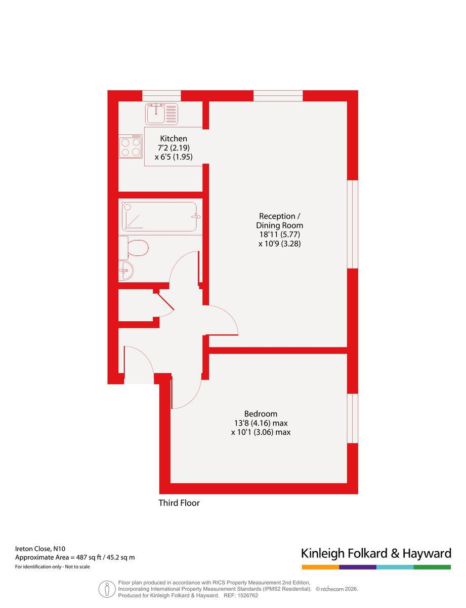 Ireton Close, London floorplan