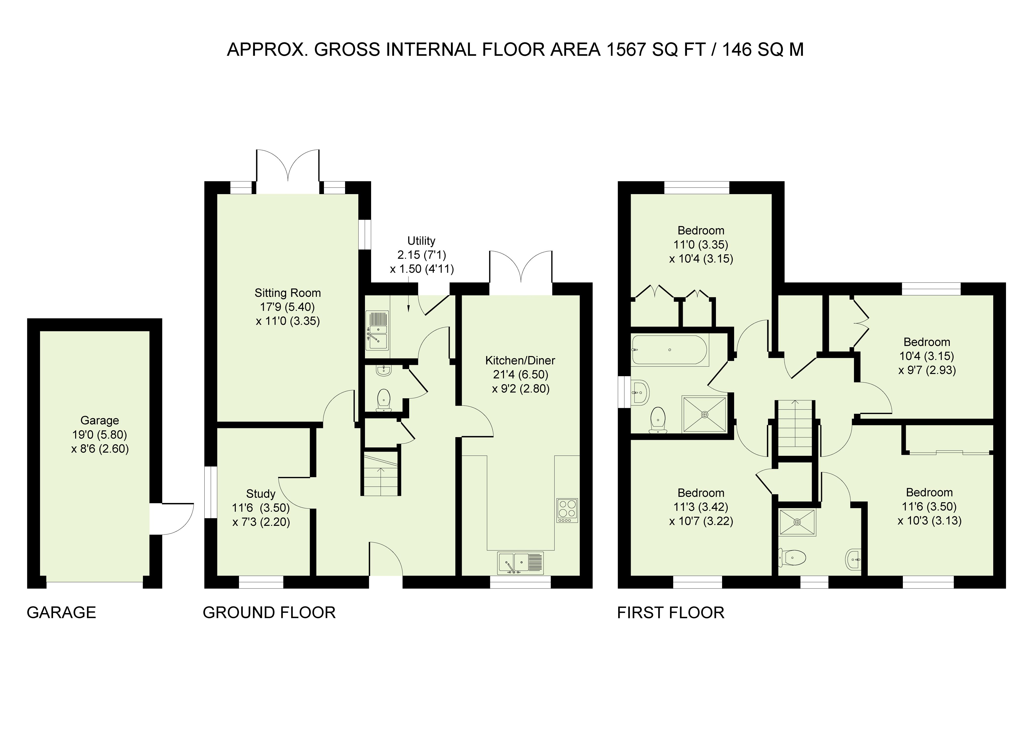4 Bedrooms Detached house for sale in Haydock Road, Bicester OX26