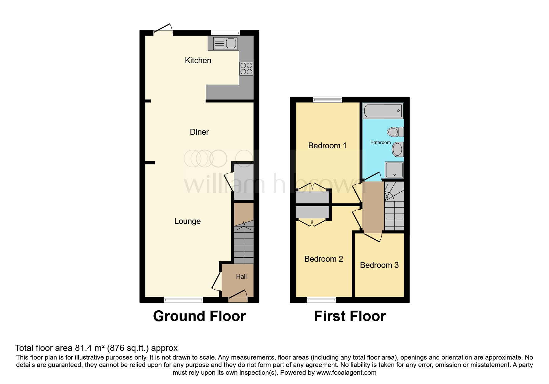 11, Macers Lane, Broxbourne floorplan