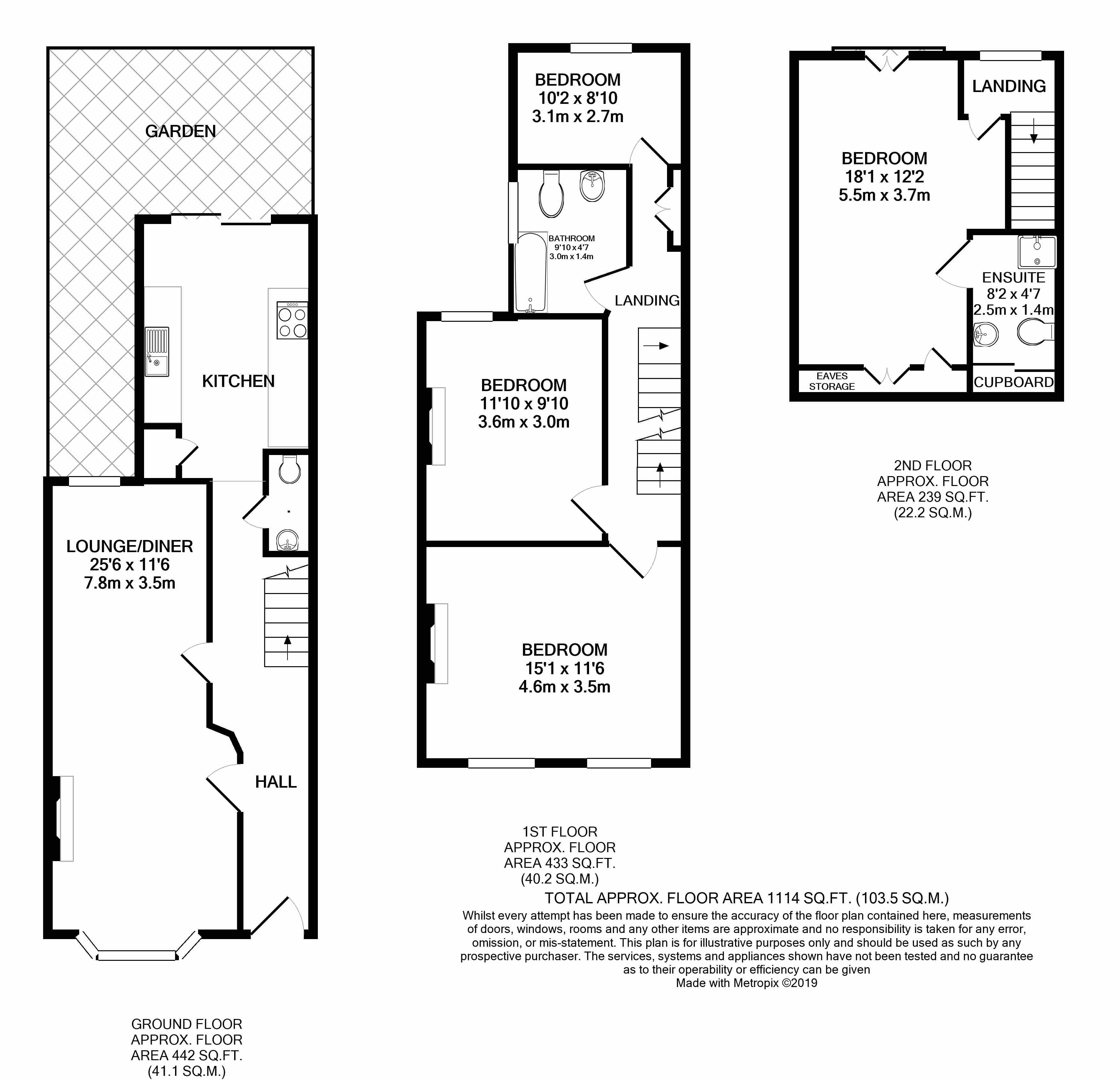 46, Northway Road, London floorplan