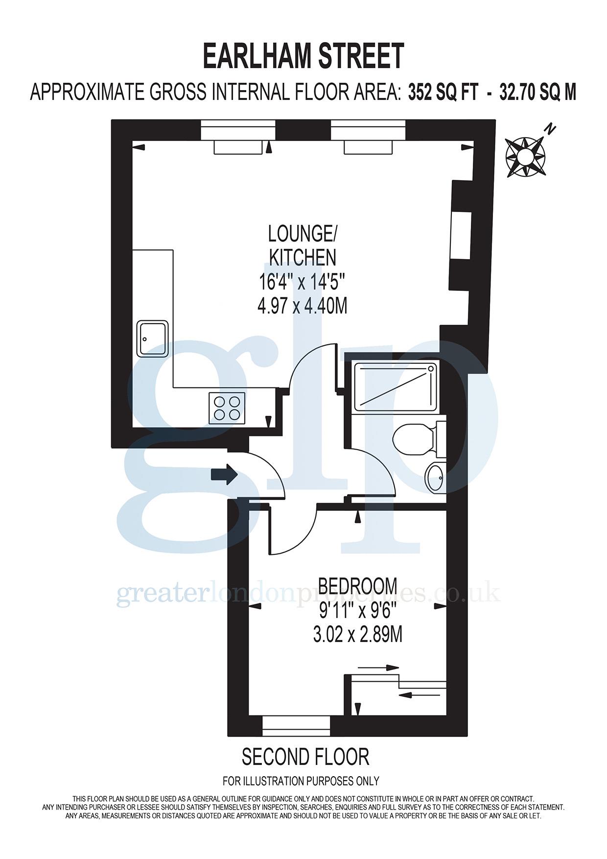 1 Bedrooms Flat to rent in Earlham Street, London WC2H