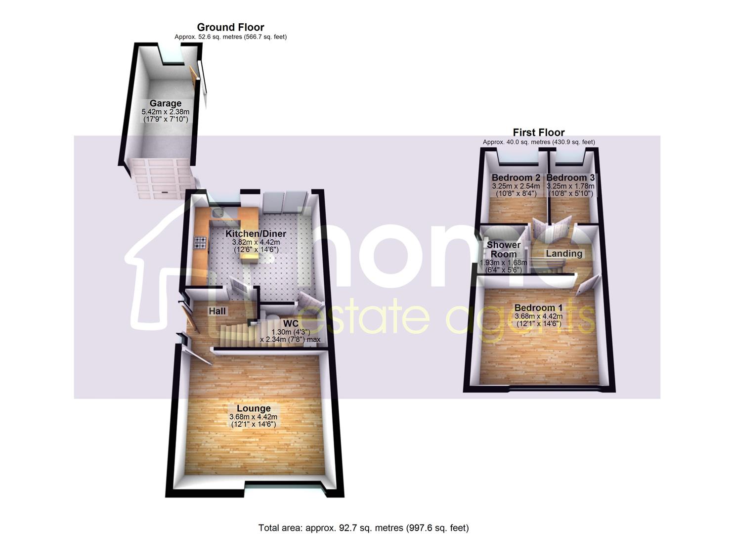 33, Green Lane, Hyde floorplan