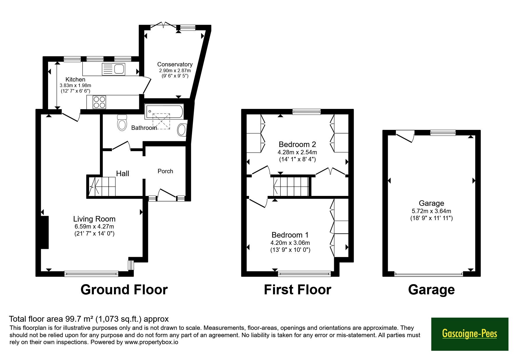 Cedarcroft Road, Chessington floorplan