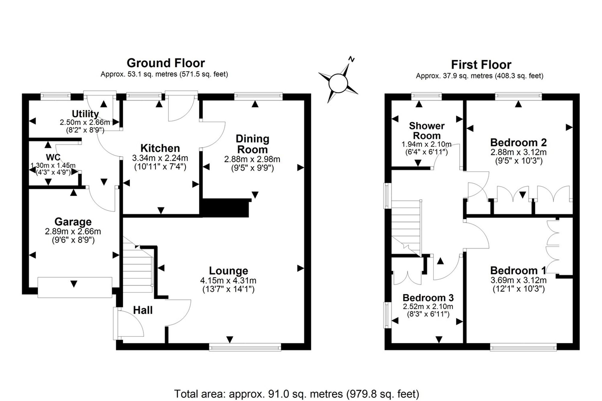 8 Hallastone Road, Frodsham floorplan