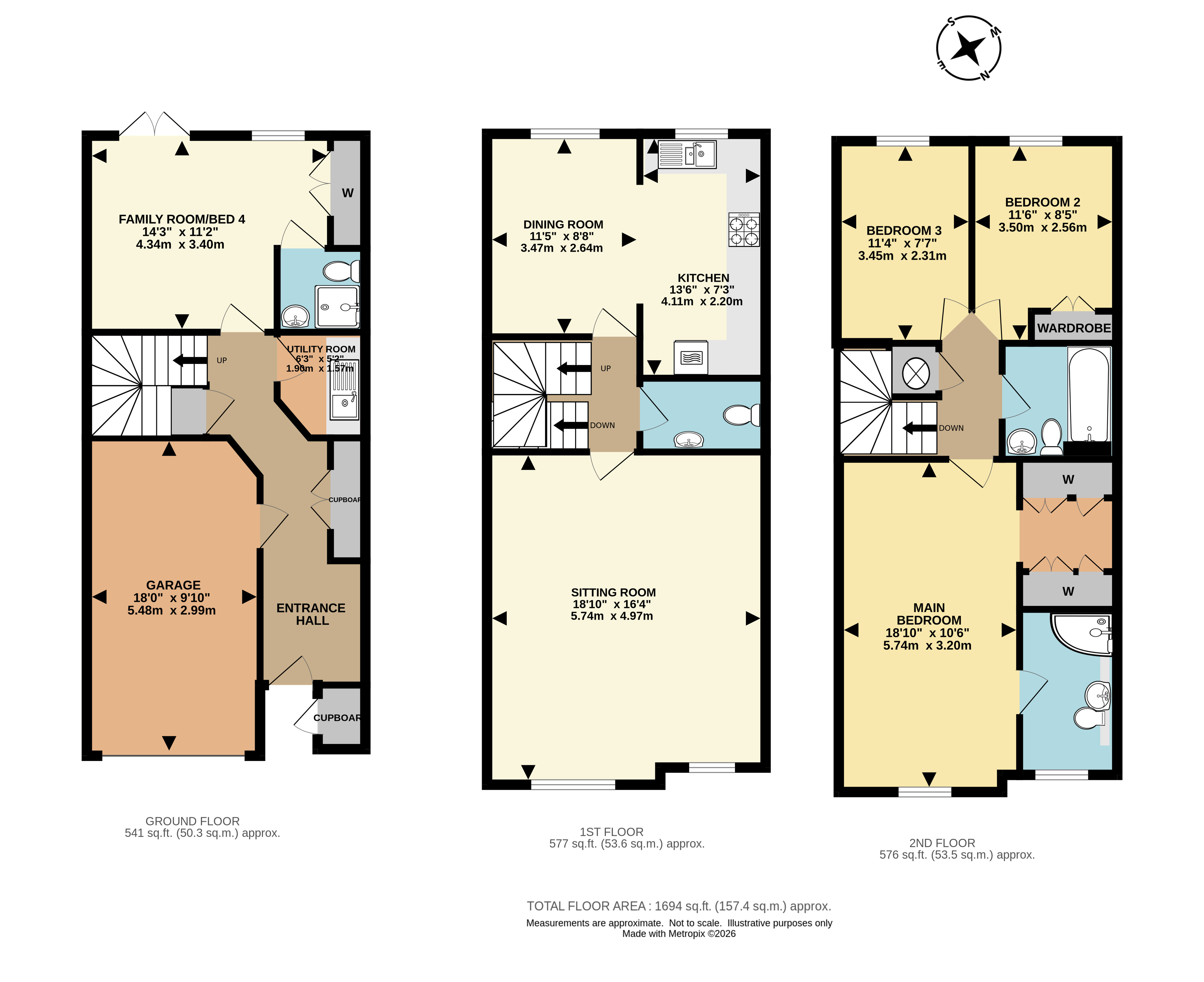 18, Burlington Place, Surrey floorplan