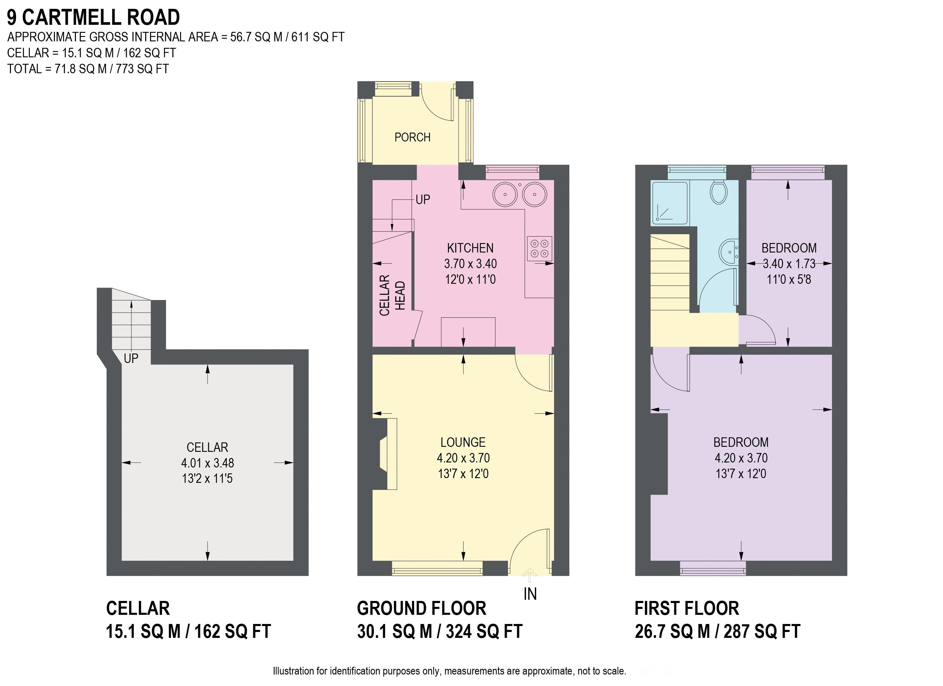 Cartmell Road, Sheffield floorplan