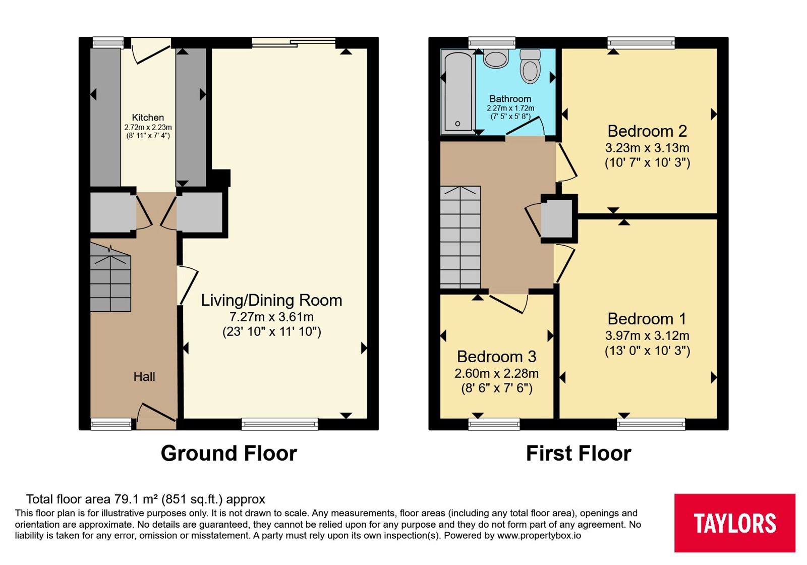 255, Witcombe, Avon floorplan